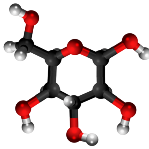 3D Glucose representation by CC0 1.0 Claudio Pistilli