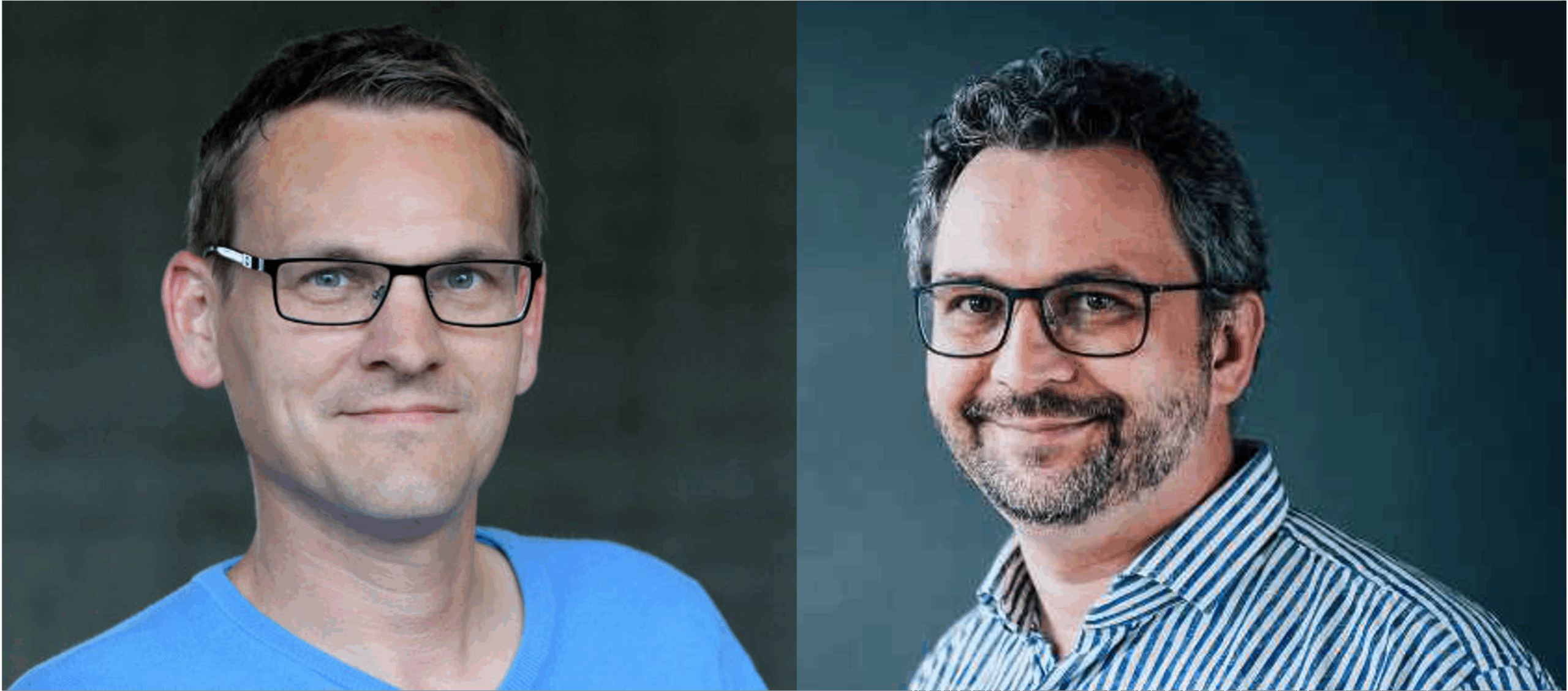 Portrait from Simon Alberti (left) and Michael Schlierf (right)