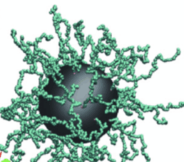Polymer-decorated nanoparticles (PDNPs)
